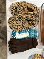 lot of slippers and  gloves