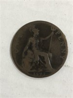 1897 GREAT BRITAIN ONE PENNY