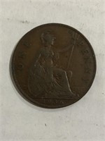 1936 GREAT BRITAIN ONE PENNY