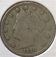 1910 Liberty Head V. Nickel