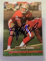 49ers Steve Young Signed Card with COA