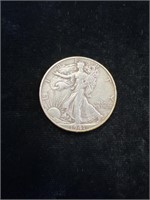 1941 D Walking Liberty Half Dollar