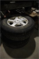 4 Starfire Tires with Rims 245/70R16