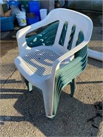 PATIO CHAIRS STACK