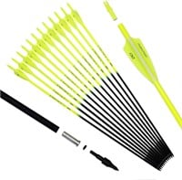 Pointdo 30inch Carbon Arrow  Removable Tips  12pk