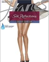 SZ CD Hanes womens Silk Reflections Non Control