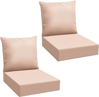 Patelai 4 Pcs Outdoor Deep Seating Cushions Set 24