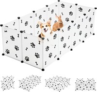 D1)New EXPAWLORER Pet Playpen for Small Pets - Dog