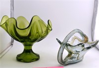 Vintage Blown Glass Bowls/ Decorations
