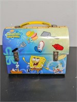 2001 Spongebob Squarepants Tin Lunch Box