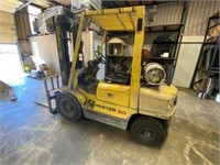 Hyster 50 forklfit LP has not been used for awhile