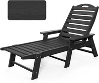 Chaise Lounge Chair Outdoor  Adjustable 5-Position