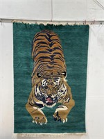 Chinese Tibetan Wool Tiger Rug