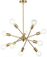 BONLICHT Modern 10 Light Sputnik Chandelier