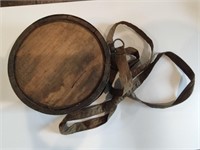 Antique Late 1800's to Early 1900's Wooden Canteen