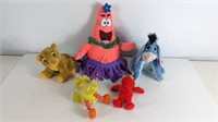 (5) Plush Stuffed Toys