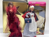 Civil War Nurse Barbie and Barbie as Scarlet