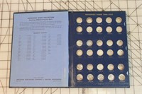 1946-1965 Roosevelt Dimes Book - 94% Complete