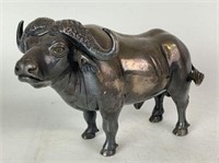 DJR Signed d'Argent Silver Plated Water Buffalo