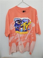 MTV Television Shirt, Size: XL