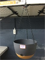8”x5” hanging self watering Indoor Outdoor planter