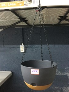 8”x5” hanging self watering Indoor Outdoor planter