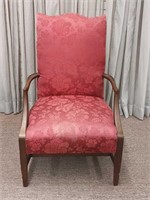 Mahogany Martha Washington Arm Chair