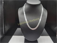 STERLING SILVER FLAT CURB CHAIN