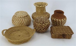 Assorted Indigenous Baskets