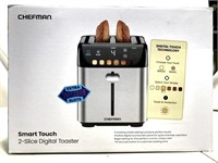 Chefman Digital Toaster *pre-owned Light Use