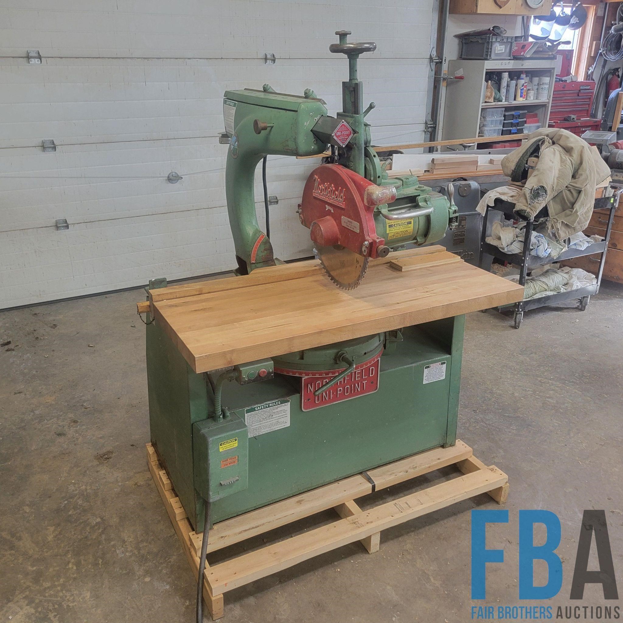 Northfield Unipoint X36AF Radial Arm Saw *OFFSITE*