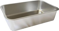 Midlee Stainless Steel Cat Litter Box- XL Size- 23