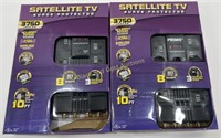 (2) New Satellite TV Surge Protectors