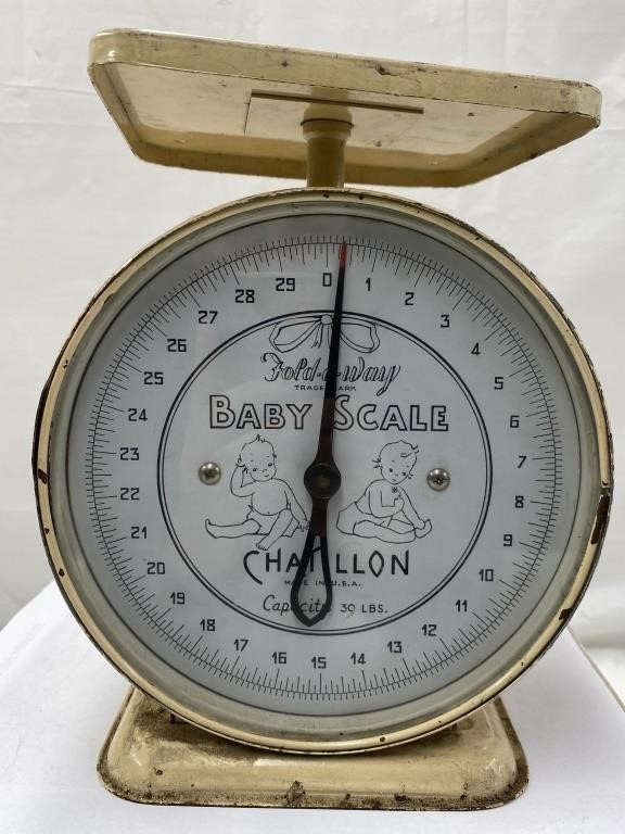 Vintage Chatillon Baby Scale