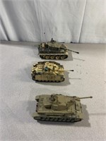 Unimax and Britains model military tanks