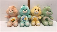 4 Vintage Kenner Care Bears-1983 stuffed animals