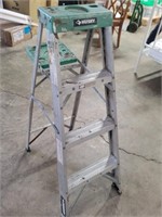 Husky - 3 Step 4' Ft Foldable Step Ladder