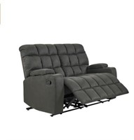 2-Seater Reclining Loveseat with Cupholders
