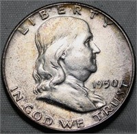 USA Franklin Half Dollar 1950_