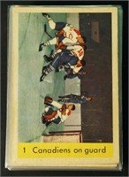 1959 Parkhurst #1-#50 Complete NHL Hockey Card Set
