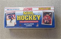 1990 score hockey set unopened