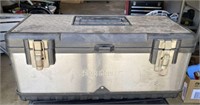 STAINLESS STEEL TOOL BOX & HATCHET