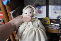 PORCELAIN DOLL HEAD W/ BODY