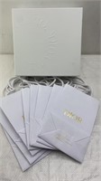 Tiffany box and Dior paper bags