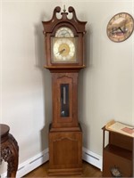 Cherry Cased Grandfather's Clock