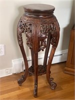 Rosewood Carved Stand