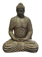 Sitting Buddha Black Earthy