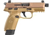 FN 502 TACTICAL .22LR 1-15RD/1-10RD FDE/FDE