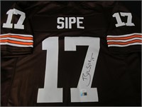 Brian Sipe Signed Jersey JSA COA