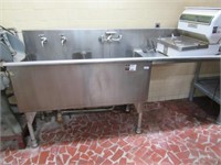 Stainless Steel Dual Sink-